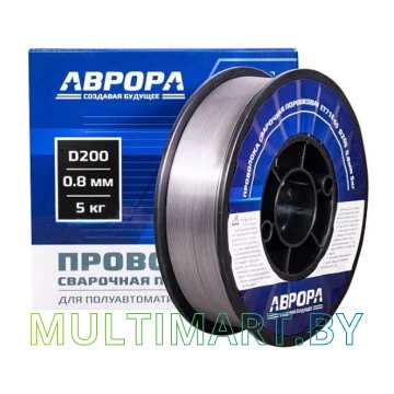 Сварочная проволока Аврора E71T-GS NO GAS (0.8 мм, 5 кг)